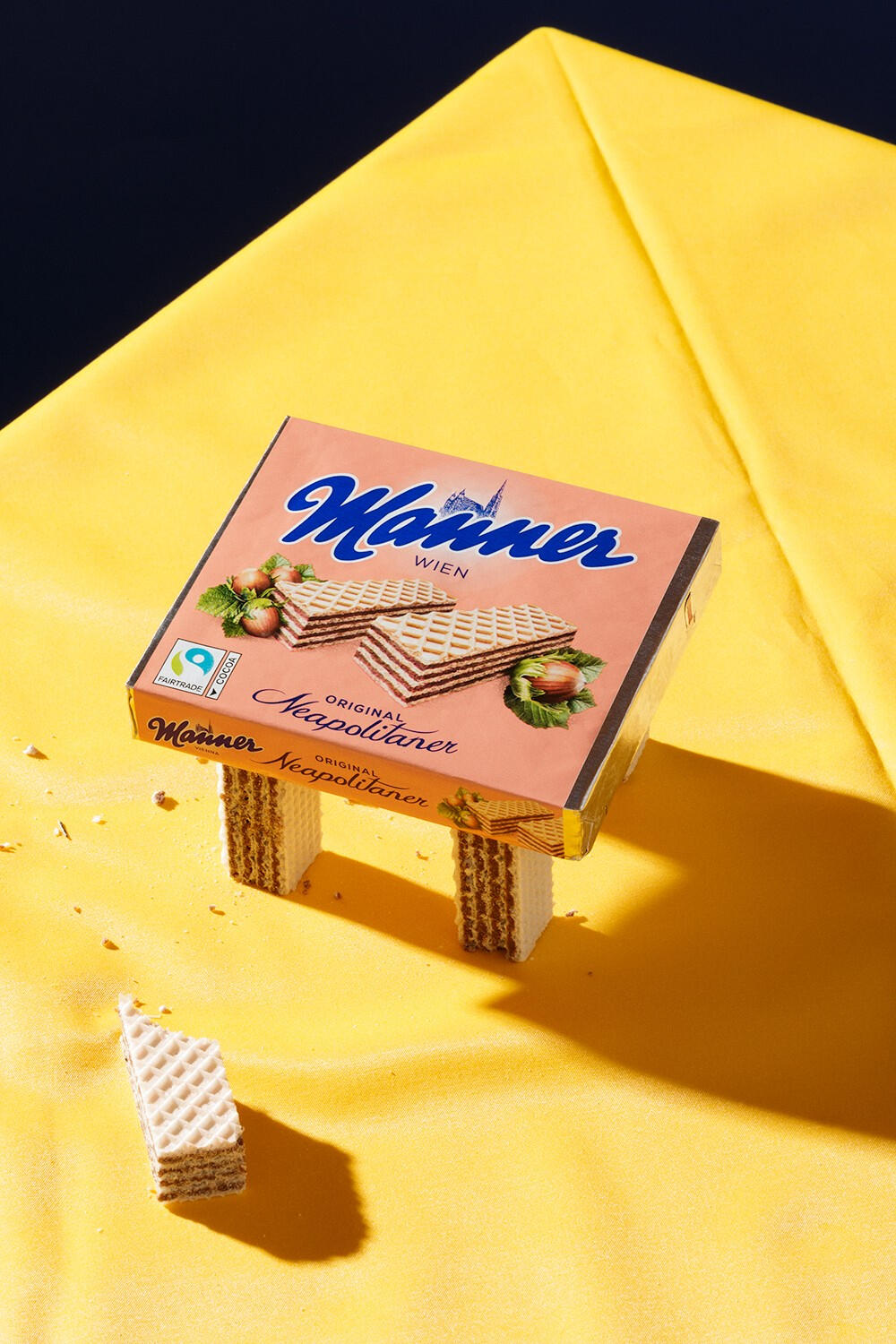 A liminal shot of paprika-flavored flips