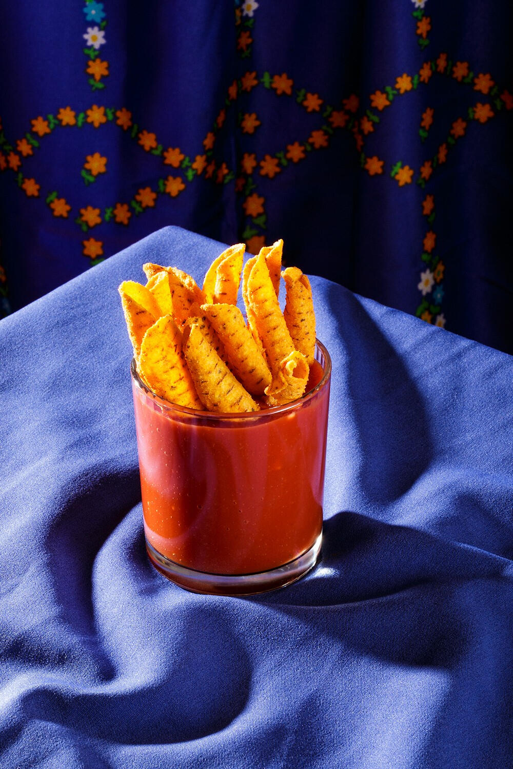 Hero shot of Barilla fusilli packaging