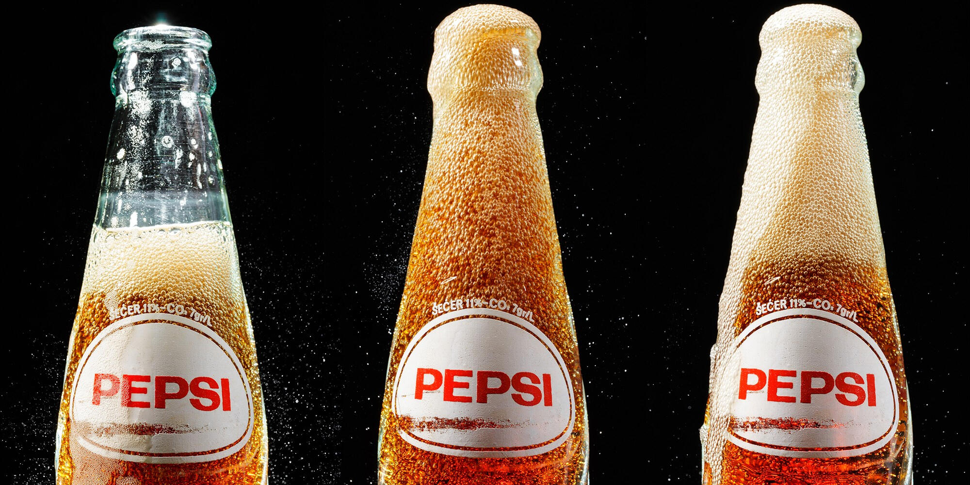 Hero shot of vintage pepsi