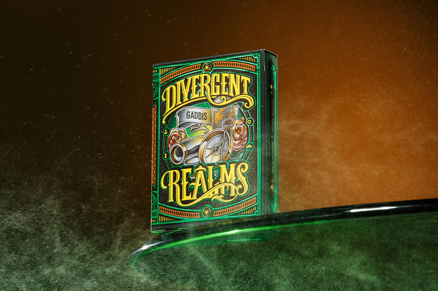 Hero image of playing cards spaceship vibe